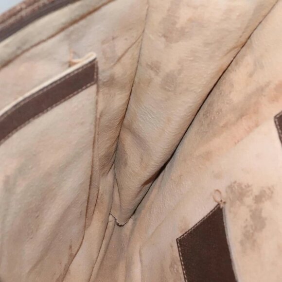 GUCCI GG Supreme Tote Bag PVC Beige Gold Auth am8712 - Picture 7 of 16